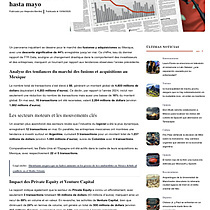 Las fusiones y adquisiciones en Mxico disminuyen un 44% hasta mayo